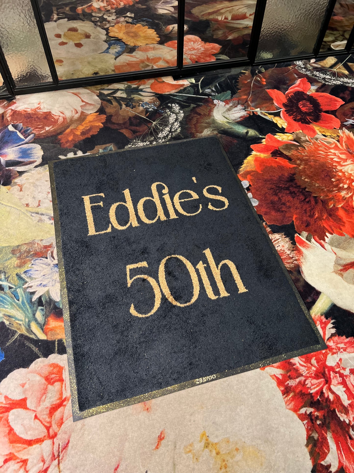 Tapis d’entrée personnalisé 60 × 85 cm