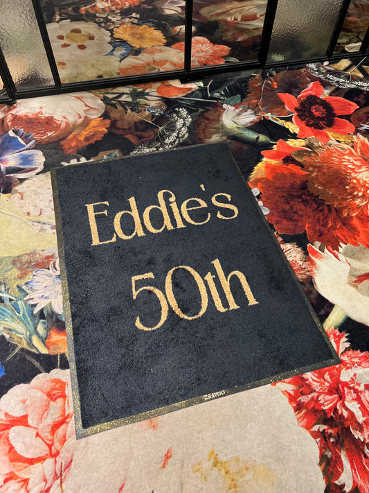 Tapis d’entrée personnalisé 60 × 85 cm